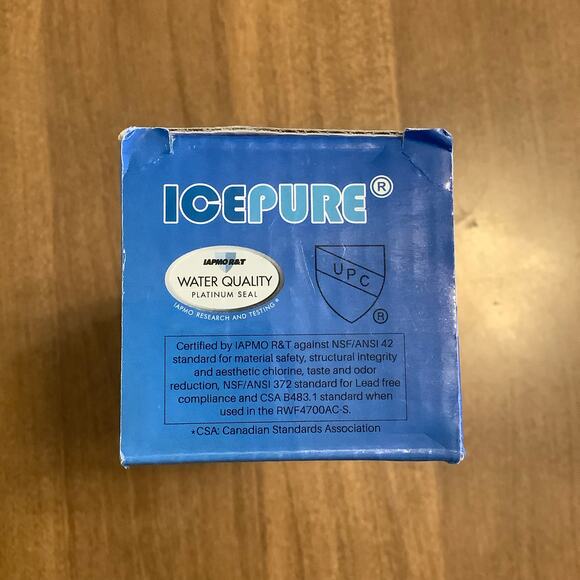 NEW! Icepure Replacement Refrigerator Water Filter RWF4700AC A13 - Picture 7 of 13